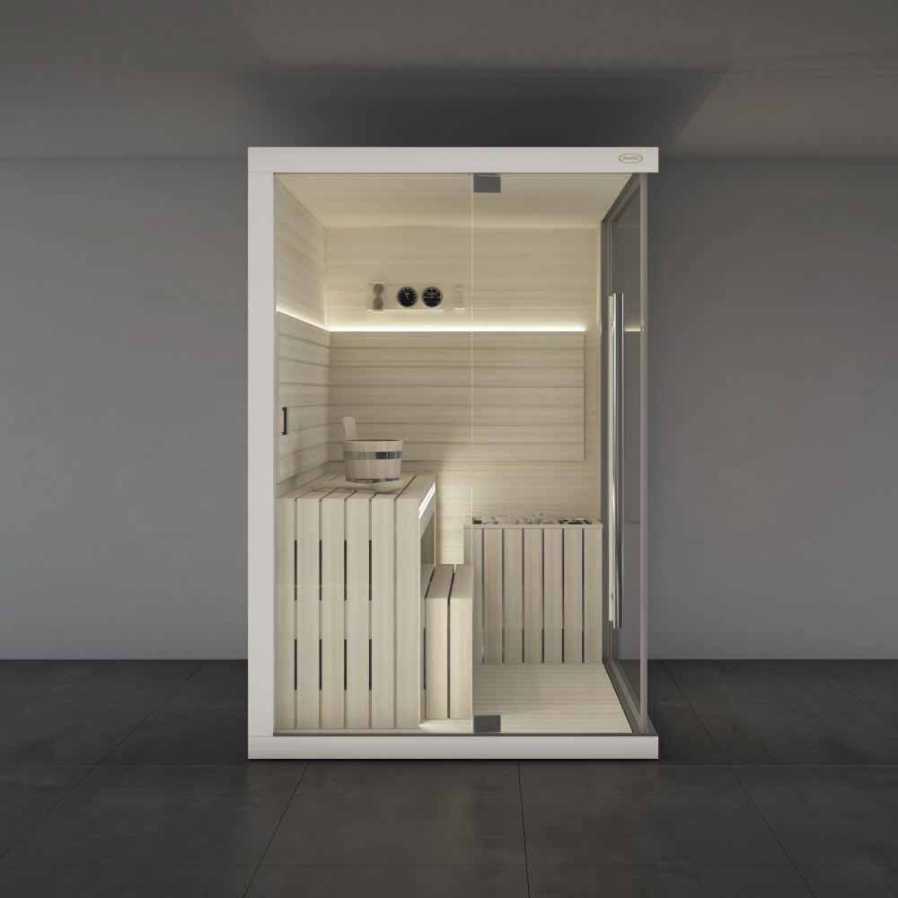 Sasha - Sauna con porta lato corto - 152 x 211 x 225 H